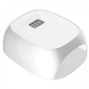 M&r 801pro Cordless LED -Nagelschein, drahtloser Nagel Trockner, 72W wiederaufladbares LED -Nagellicht, tragbare Gel UV -LED -Nagellampe mit 4 Timer -Einstellungssensor und LCD -Display grün